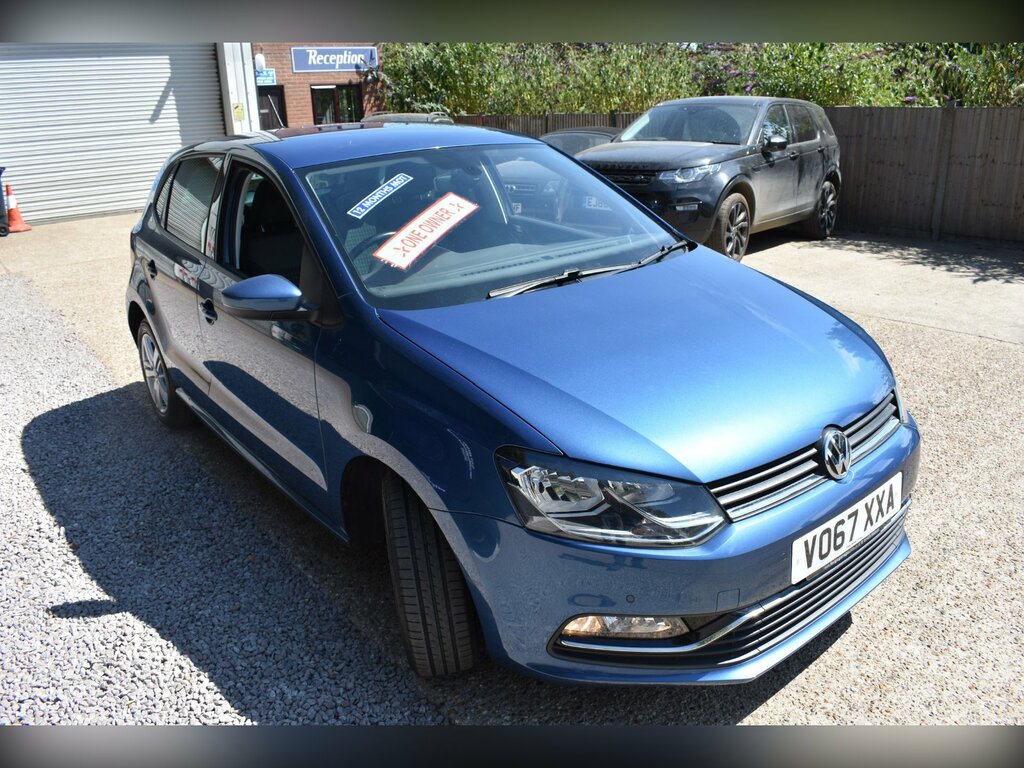 Volkswagen Polo 1.2 Tsi Match Edition Hatchback Blue #2
