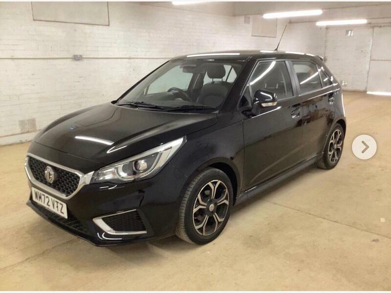 MG MG3 1.5-Vti-tech-exclusive-nav-euro-6-ss-5dr Black