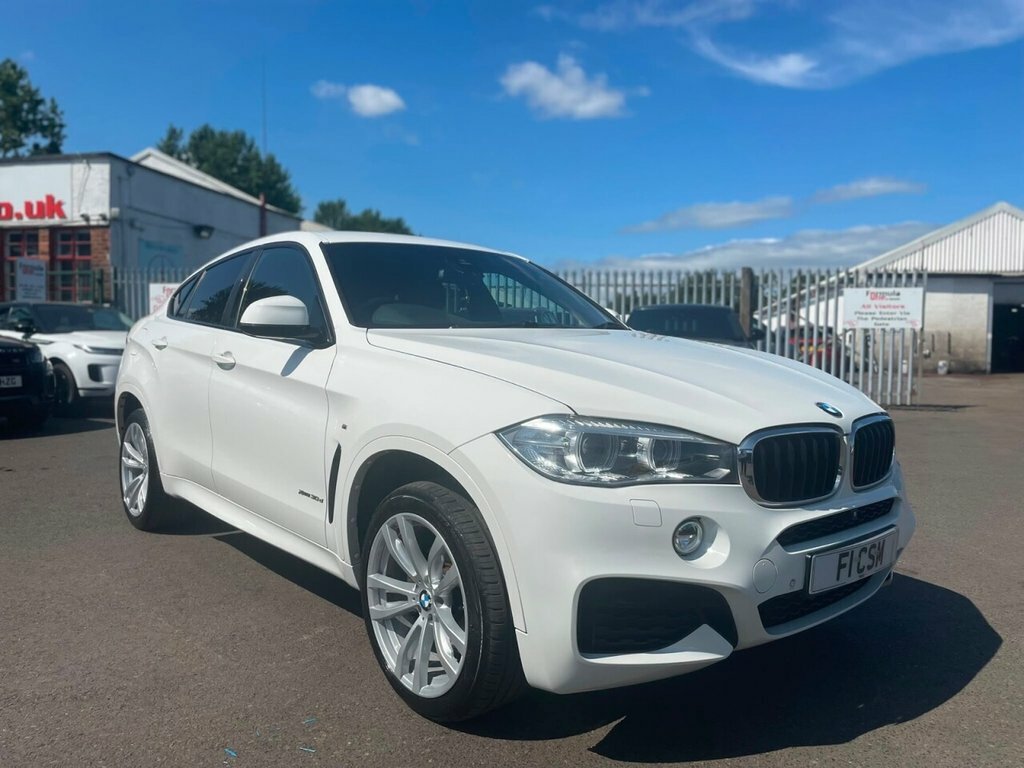 BMW X6 3L M Sport BG17MXN White #2