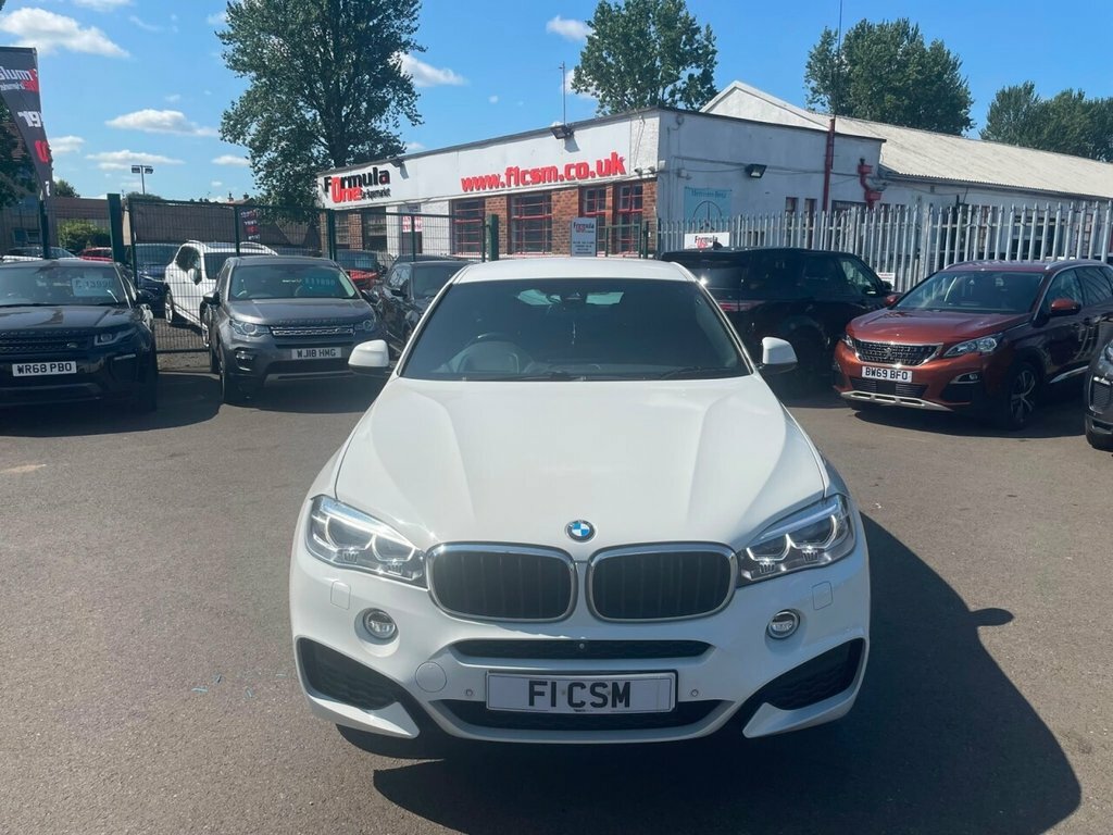 BMW X6 3L M Sport BG17MXN White #3