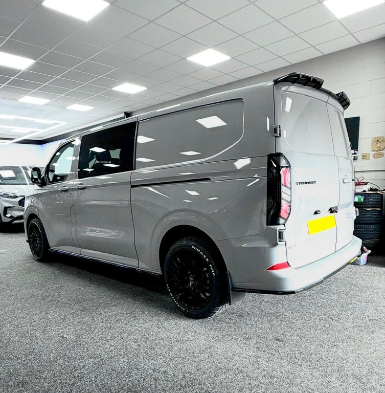 Ford Transit Custom 2.0 320 Ecoblue Limited Crew Van L2 H1 Euro 6 WV75RZN Grey #2