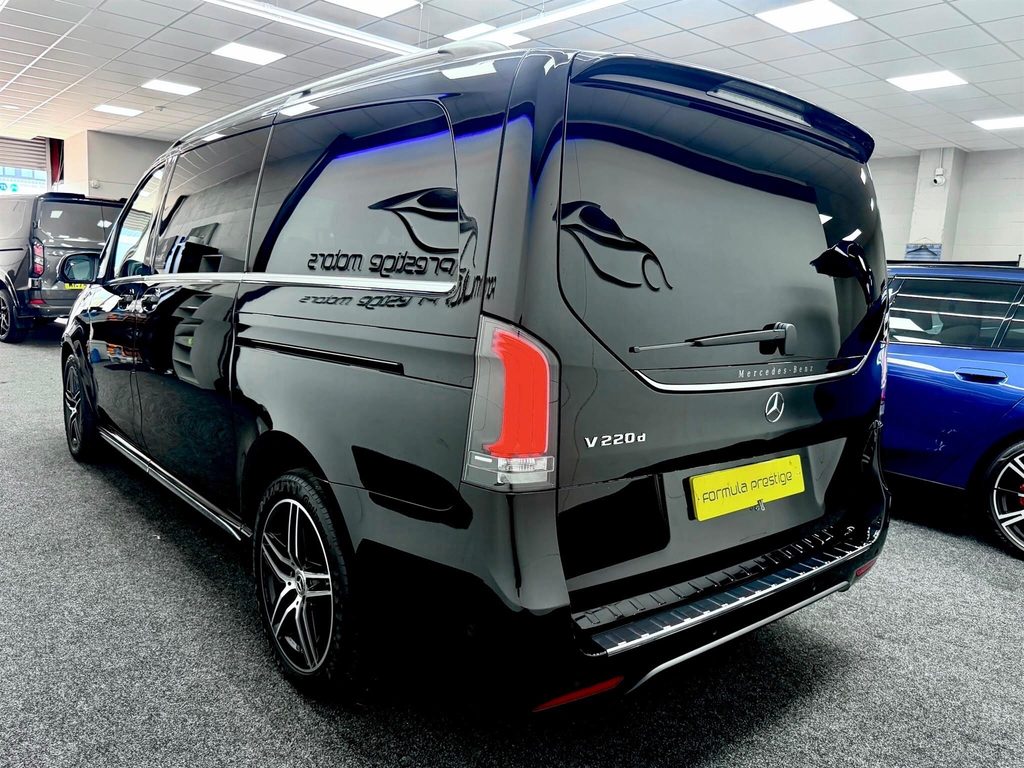 Mercedes-Benz V Class Mpv Black #22