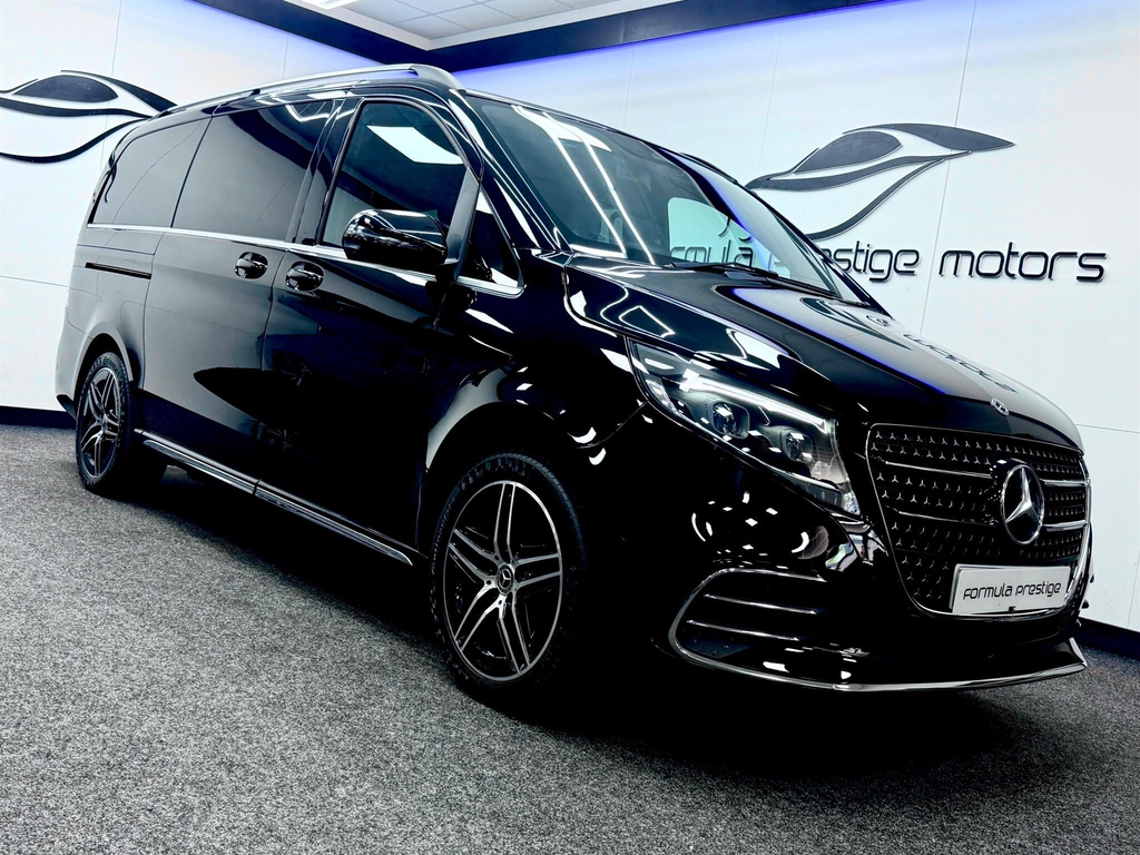 Mercedes-Benz V Class Mpv Black #10