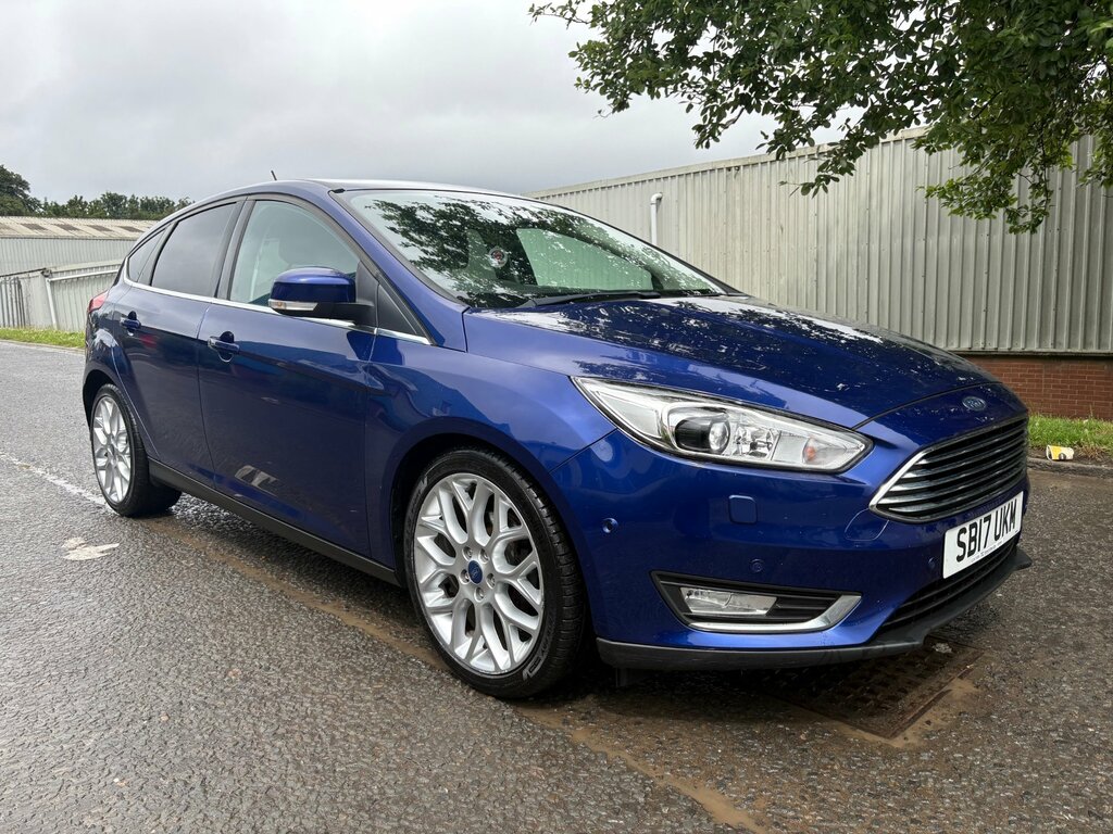 Ford Focus 1.5 Tdci Titanium X Hatchback Eu Blue