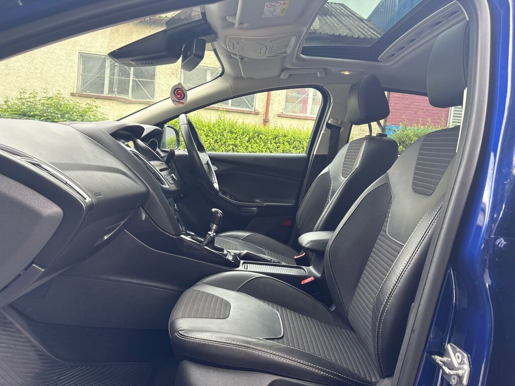 Ford Focus 1.5 Tdci Titanium X Hatchback Eu SB17UKM Blue #6