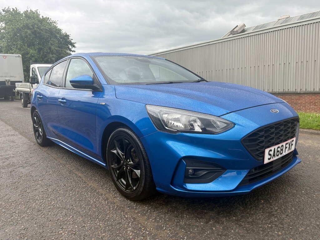 Ford Focus 1.0T Ecoboost St-line Hatchback Blue