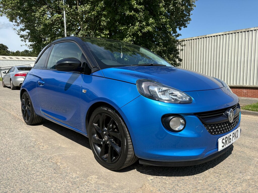 Vauxhall Adam 1.2I Ecoflex Energised Hatchback Blue