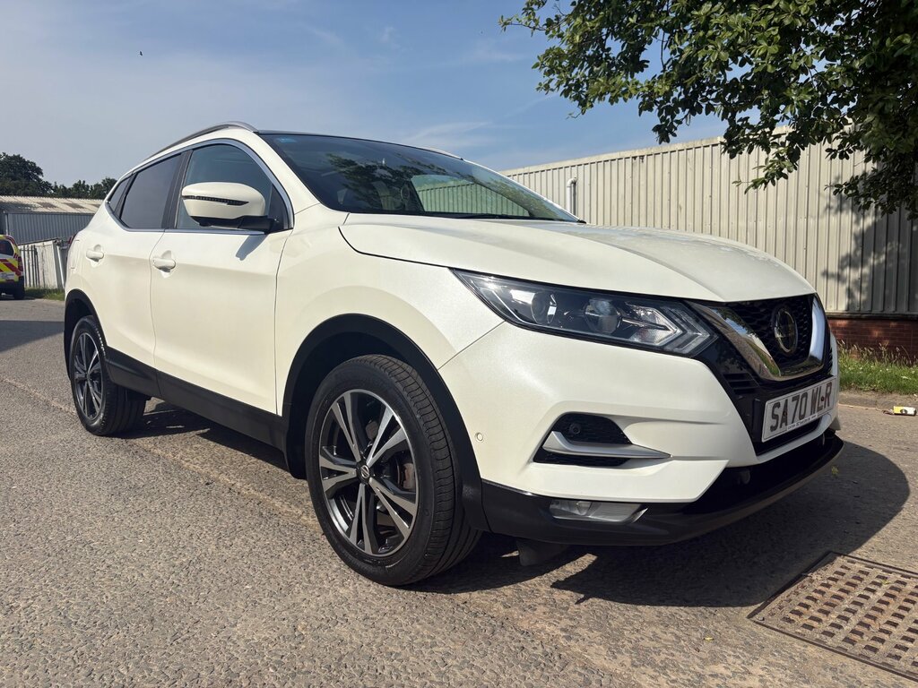 Nissan Qashqai 1.3 Dig-t N-connecta Suv Euro 6 White
