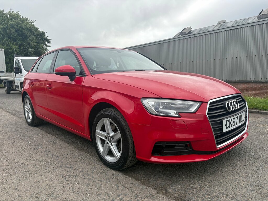 Audi A3 1.0 Tfsi Se Sportback Euro 6 S Red