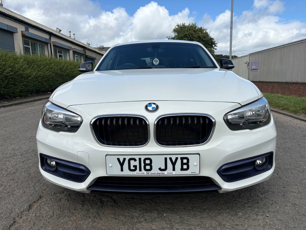 BMW 1 Series 1.5 118I Sport Hatchback Euro 6 YG18JYB White #2