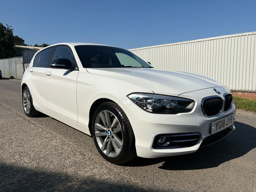 BMW 1 Series 1.5 118I Sport Hatchback Euro 6 White