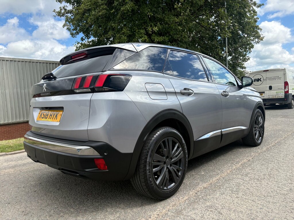 Peugeot 3008 1.2 Puretech Allure Suv Euro 6 KS18HYK Grey #3
