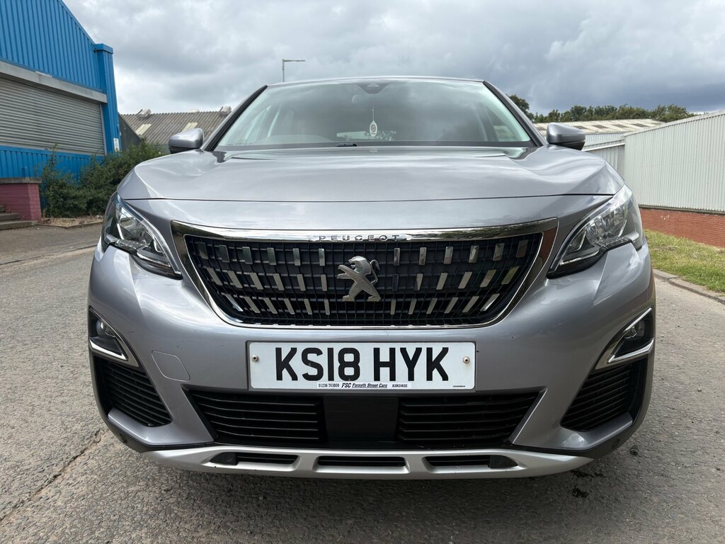 Peugeot 3008 1.2 Puretech Allure Suv Euro 6 KS18HYK Grey #2