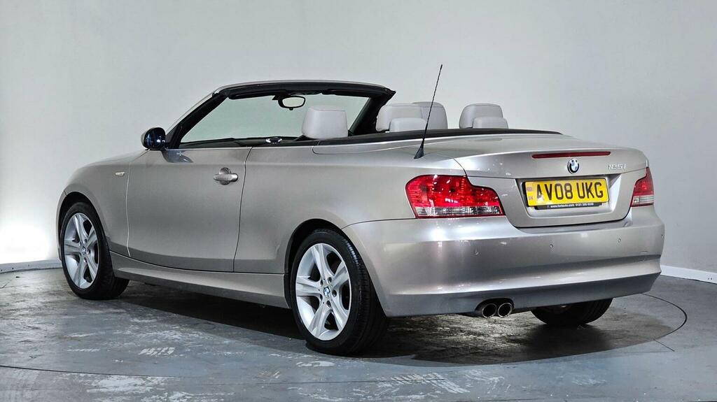 BMW 1 Series Convertible 3.0 125I Se Euro 4 200808 Silver #6