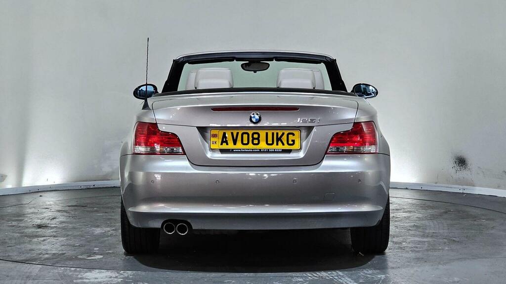 BMW 1 Series Convertible 3.0 125I Se Euro 4 200808 Silver #5