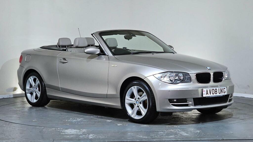 BMW 1 Series Convertible 3.0 125I Se Euro 4 200808 Silver