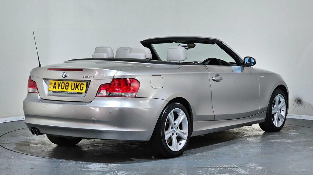 BMW 1 Series Convertible 3.0 125I Se Euro 4 200808 Silver #4