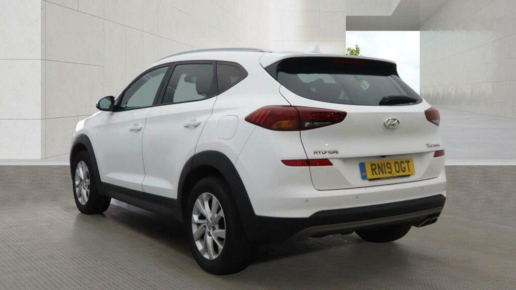 Hyundai Tucson 1.6 T-gdi Se Nav Euro 6 Ss White #3