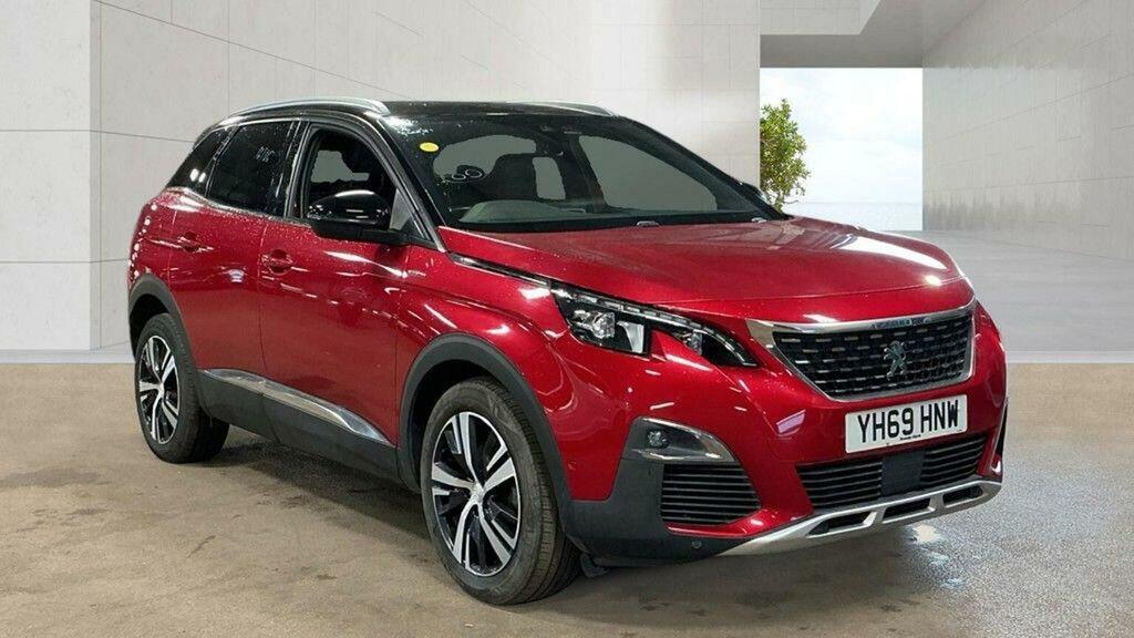 Peugeot 3008 Suv 1.2 Puretech Gt Line Euro 6 Ss 201969 Red