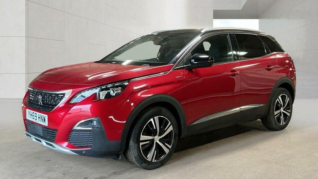Peugeot 3008 Suv 1.2 Puretech Gt Line Euro 6 Ss 201969 YH69HNW Red #2