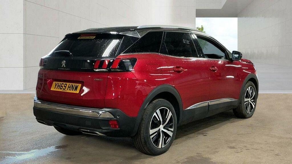 Peugeot 3008 Suv 1.2 Puretech Gt Line Euro 6 Ss 201969 YH69HNW Red #4