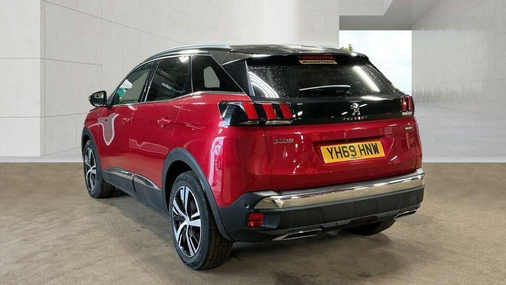 Peugeot 3008 Suv 1.2 Puretech Gt Line Euro 6 Ss 201969 YH69HNW Red #3