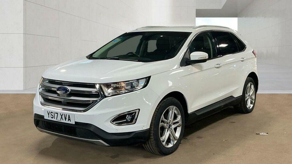 Ford Edge Suv 2.0 Tdci Titanium Powershift Awd Euro 6 Ss White #2