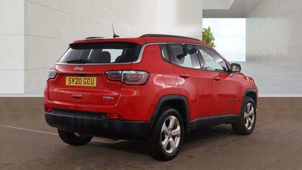 Jeep Compass Suv 1.4T Multiairii Longitude Euro 6 Ss 20 SY20GCU Red #4