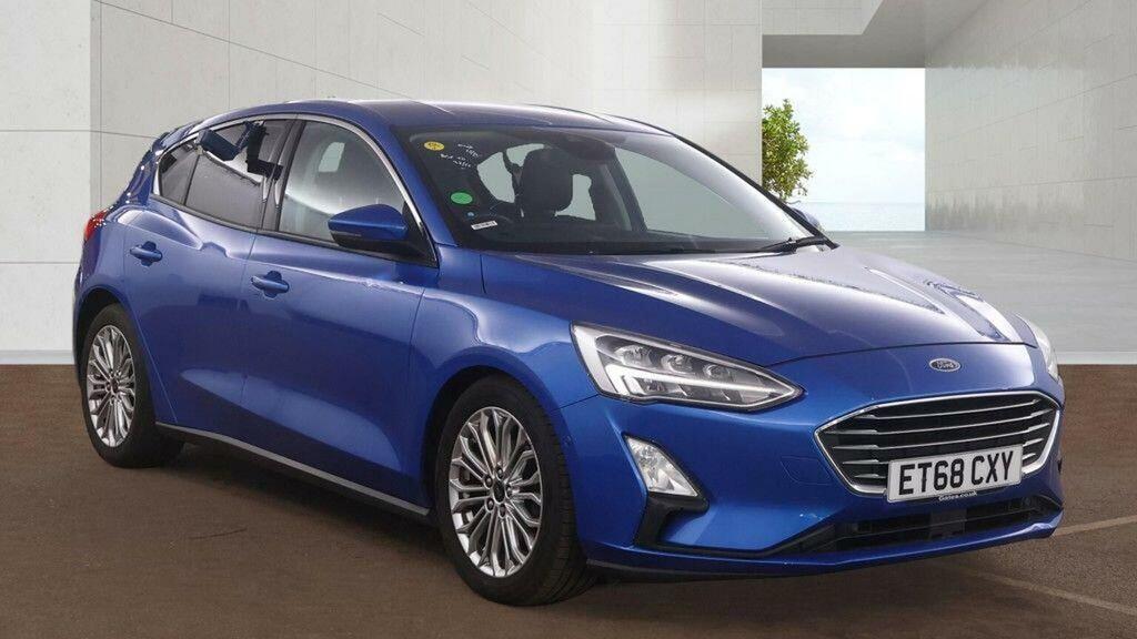 Ford Focus 1.5 Ecoblue Titanium X Euro 6 Ss Blue