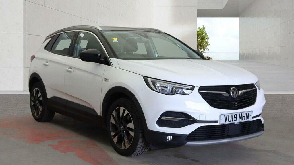Vauxhall Grandland X 1.2 Turbo Sport Nav Euro 6 Ss White
