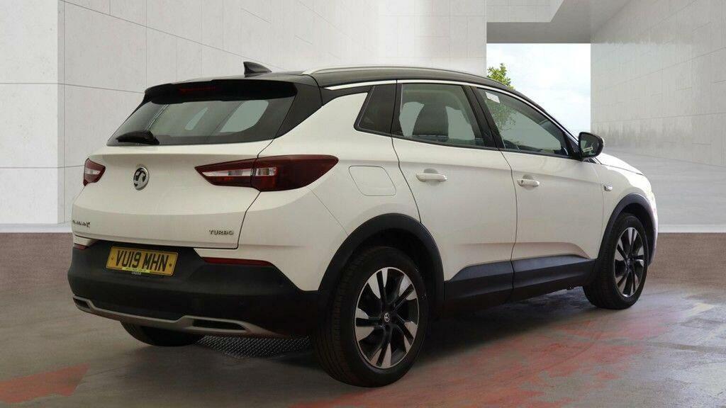 Vauxhall Grandland X 1.2 Turbo Sport Nav Euro 6 Ss White #4