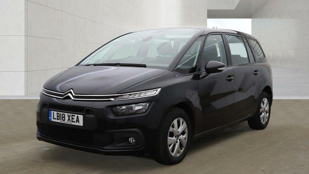 Citroen Grand C4 SpaceTourer 1.6 Bluehdi Touch Edition Euro 6 Ss Black #2