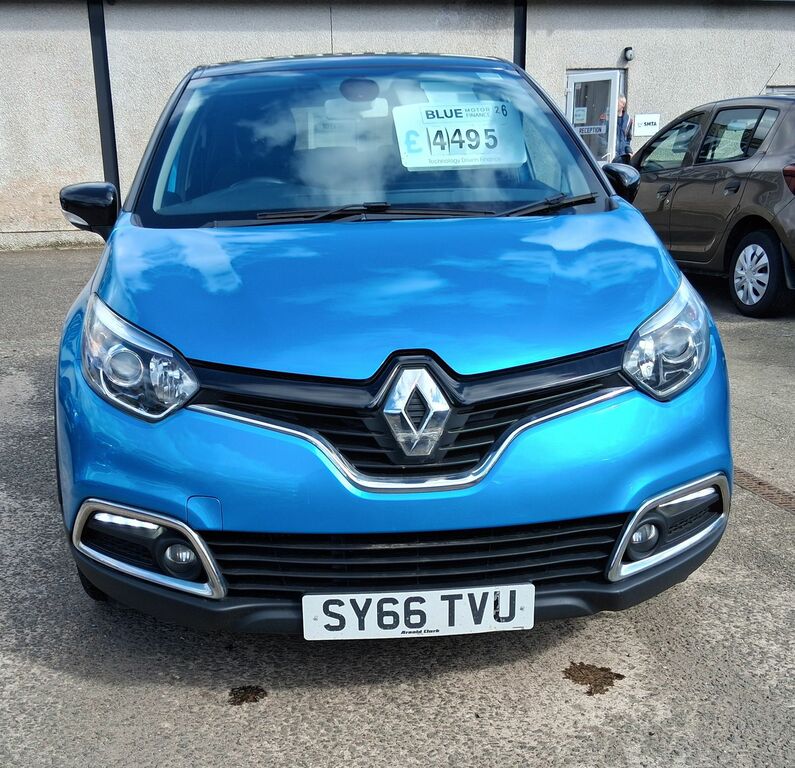 Renault Captur 0.9 Tce Energy Dynamique S Nav Suv Manu SY66TVU Blue #2