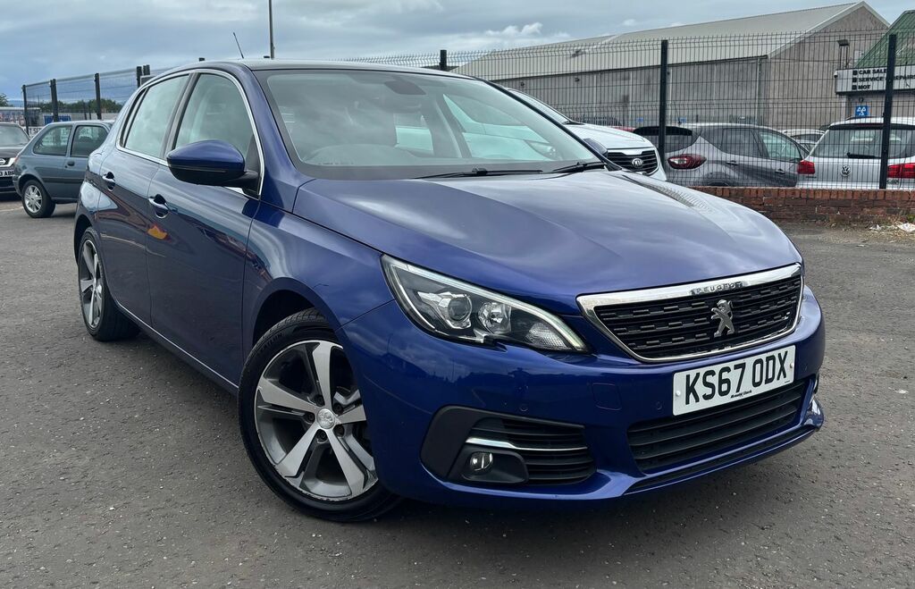 Peugeot 308 1.2 Puretech Allure Hatchback Eu Blue
