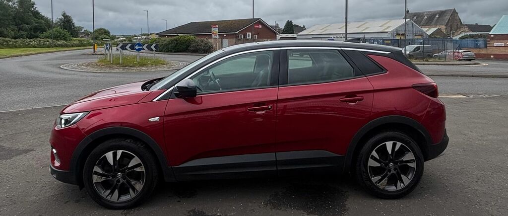 Vauxhall Grandland X 1.2 Turbo Gpf Sport Nav Suv Euro VA19ZVY Red #3