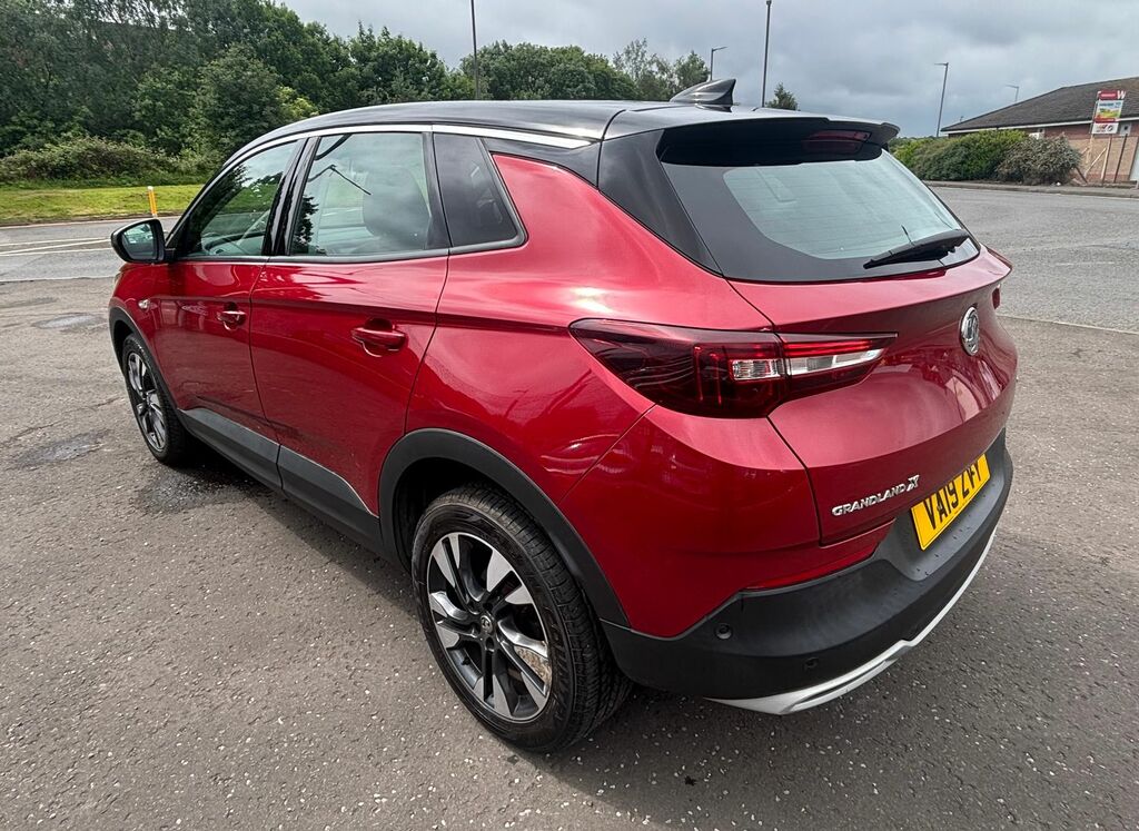 Vauxhall Grandland X 1.2 Turbo Gpf Sport Nav Suv Euro VA19ZVY Red #6
