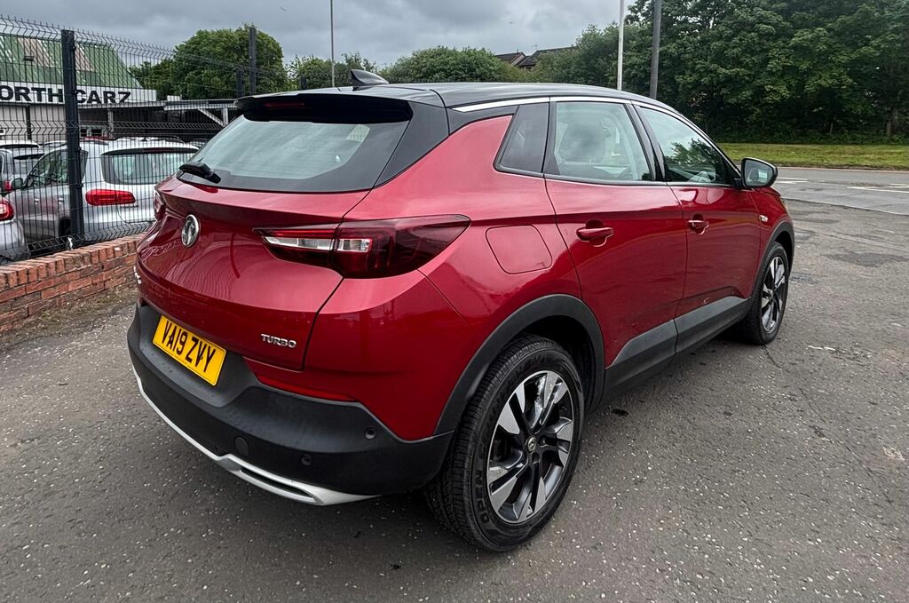 Vauxhall Grandland X 1.2 Turbo Gpf Sport Nav Suv Euro VA19ZVY Red #4