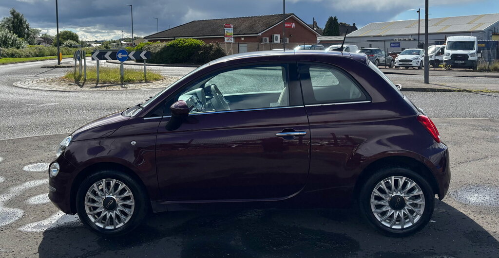 Fiat 500 1.2 Lounge Hatchback Euro 6 Ss PK17FJA Red #6