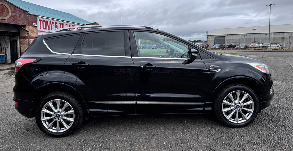 Ford Kuga 2.0 Tdci Vignale Suv Powershift Awd Eur MW66PHO Black #2