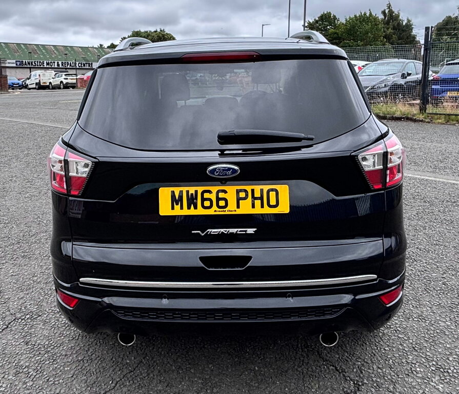 Ford Kuga 2.0 Tdci Vignale Suv Powershift Awd Eur MW66PHO Black #6