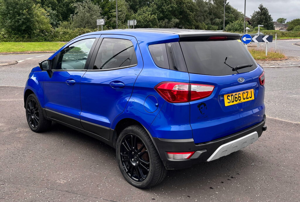 Ford Ecosport 1.0T Ecoboost Titanium S Suv 2Wd SD66CZJ Blue #2