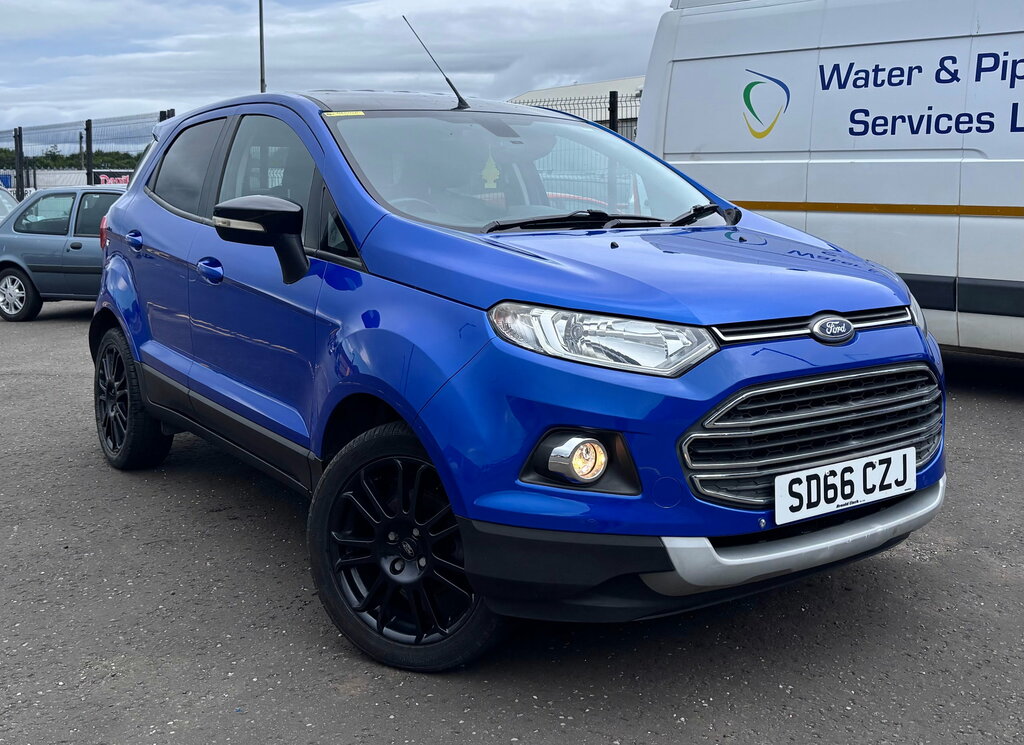 Ford Ecosport 1.0T Ecoboost Titanium S Suv 2Wd Blue
