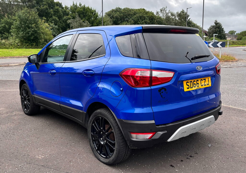 Ford Ecosport 1.0T Ecoboost Titanium S Suv 2Wd SD66CZJ Blue #5