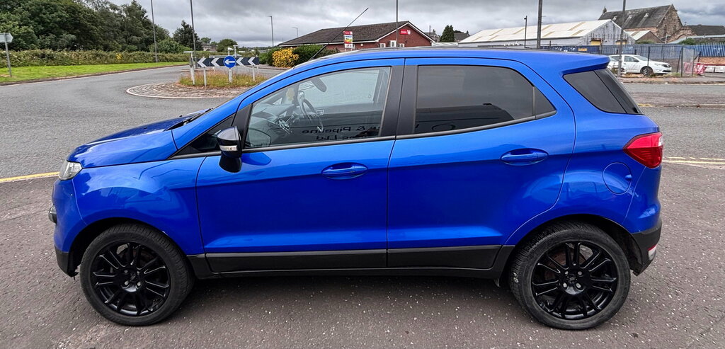 Ford Ecosport 1.0T Ecoboost Titanium S Suv 2Wd SD66CZJ Blue #4