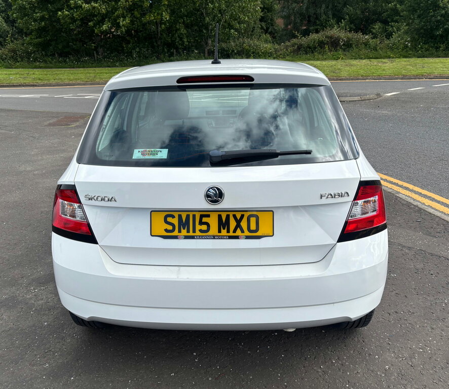 Skoda Fabia 1.0 S Hatchback Euro 6 Ss 60 White #5