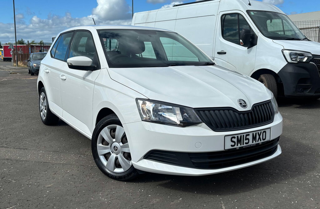 Skoda Fabia 1.0 S Hatchback Euro 6 Ss 60 White
