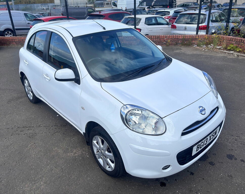 Nissan Micra 1.2 12V Acenta Hatchback Red #8