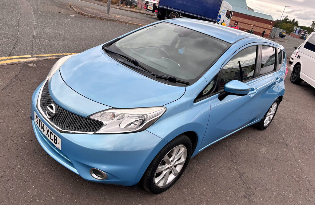 Nissan Note 1.2 Acenta Premium Sat Nav 20 Road Tax Silver #8