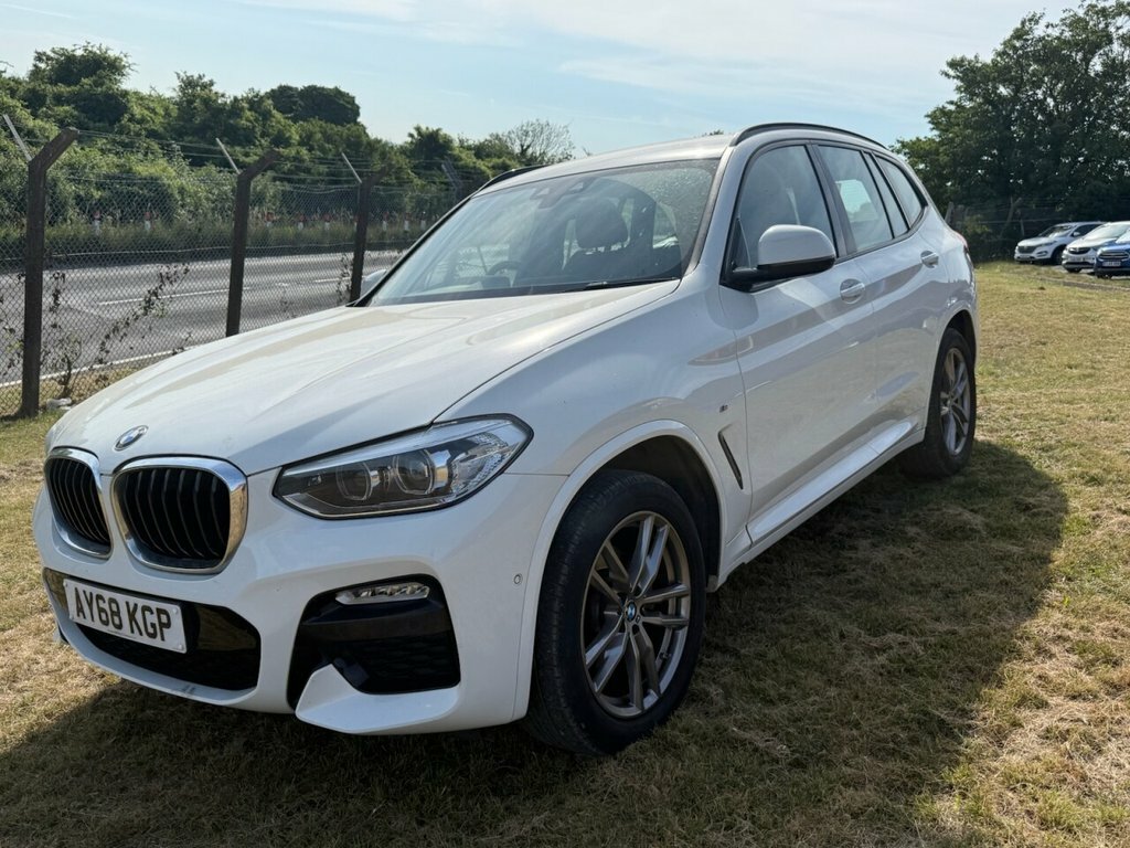 BMW X3 2L M Sport AY68KGP White #2