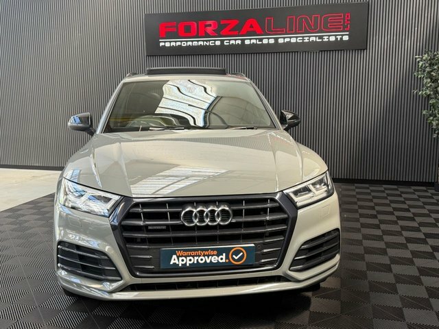 Audi Q5 2019 2.0 Tdi 40 Black Edition Suv S Tro H411RAN Black #2